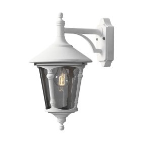 Virgo Blanc lampe d’extérieur De Konstsmide - Il est fait de matériaux durables qui peuvent résister à toutes les conditions météorologiques et est à la fois pratique et décoratif.