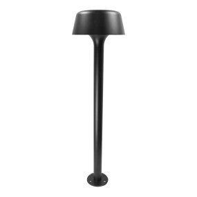 Valencia 80cm Noir bornes De Dyberg Larsen - Le design est élégant et moderne et la lumière tombe dans un cercle agréable autour de la lampe, créant une impression atmosphérique.