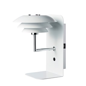 DL20 Blanc lampe de lecture De Dyberg Larsen - La série classique DL20 de Dyberg Larsen est la « petite sœur » de la série DL31.