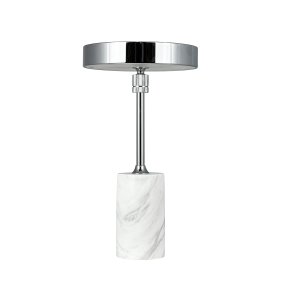 Starlight LED 25cm Chrome portable De Dyberg Larsen - Med tre ljusstyrkeniv&aring;er och ett justerbart lamphuvud kan du enkelt kontrollera b&aring;de intensitet och riktning &ndash; perfekt f&ouml;r arbete, l&auml;sning eller att skapa en mysig atmosf&auml;r.