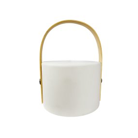 Carry 20cm Blanc portable De Dyberg Larsen - Lors de la charge via USB, il peut s'allumer pendant 8 à 10 heures après une charge complète.