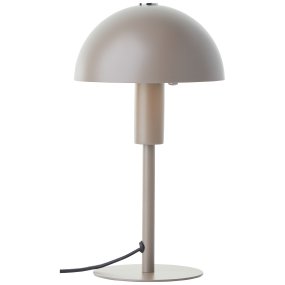 Petite 27cm Taupe lampe de table De Brilliant - Il est recommand&eacute; de le placer &agrave; la fen&ecirc;tre, sur le bureau ou dans la chambre comme lampe de chevet.