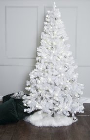Ottawa 210cm Blanc De Star Trading - Sapin de No&euml;l blanc d&#39;une hauteur de 210 cm.