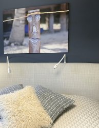 Sensilo Blanc lampe de lecture De Aneta Lighting - La source lumineuse LED est incluse, a une durée de vie de 50 000 heures, mais n'est pas remplaçable.