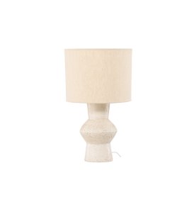 Valön 52cm Blanc ivoire De Venture Design - Ajoutez une touche d'&eacute;l&eacute;gance &agrave; votre int&eacute;rieur avec la lampe de table Val&ouml;n, une belle lampe qui illuminera votre pi&egrave;ce avec style.