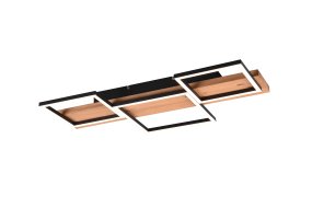 Harper 65cm Bois plafonnier De Trio Lighting - De plus, la technologie LED économe en énergie garantit une longue durée de vie et jusqu'à 80 % d'économies d'énergie, ce qui est à la fois respectueux de l'environnement et rentable.