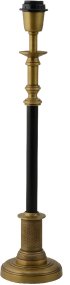 Cathrine 56cm Mässing/svart pied de lampe De Hallbergs - Matcha Cathrine med en lampsk&auml;rm efter egen smak och skapa en personlig bordslampa f&ouml;r exempelvis sidobord, byr&aring; eller f&ouml;nster.