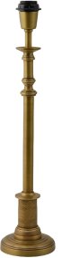 Cathrine 56cm Mässing pied de lampe De Hallbergs - Cathrine &auml;r en elegant lampfot i metall med en klassisk, h&ouml;g och sm&auml;cker design.