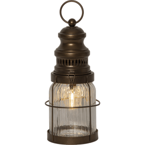 Aina Bronze De Star Trading - Conçue pour une utilisation en intérieur, elle peut également être utilisée en extérieur avec précaution.