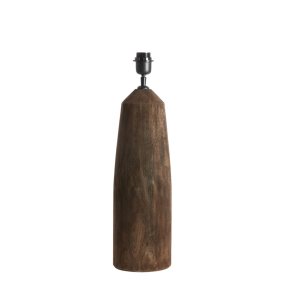 Trapani 45cm Bois pied de lampe De Light & Living - 