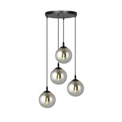 Cosmo Premium Ø40 Couleur fumée suspension De Emibig Lighting - Cosmo est une collection de plafonniers polyvalente et intemporelle.