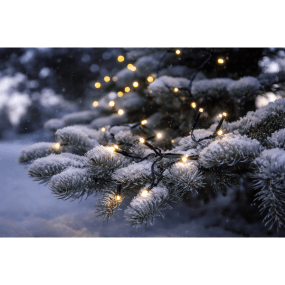 Guirlande Lumineuse Akku 10m Noir De Star Trading - L'espacement de 7 cm entre les LED assure une diffusion homog&egrave;ne de la lumi&egrave;re et une douce lueur dans le jardin, sur le balcon ou &agrave; l'int&eacute;rieur.