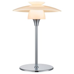Scandinavia 30cm Opale lampe de table De Halo Design - Scandinavia est &agrave; la fois pratique et esth&eacute;tique &ndash; une lampe qui allie harmonieusement fonction et forme.