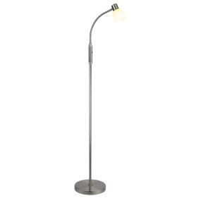 Hudson 1 Acier lampadaire De Halo Design - Une combinaison parfaite de style et de fonctionnalité qui ajoute à la fois élégance et éclairage pratique à votre maison.