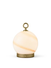 Stockholm 20cm Brun portable De Halo Design - Grâce à la fonction de gradation, il est polyvalent et adapté à toutes les occasions, ce qui en fait un détail de décoration intérieure élégant et pratique.