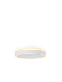 Backlight String Ø30 Blanc plafonnier De Halo Design - Le cadre en m&eacute;tal blanc avec un parement haut; D&#39;une hauteur d&#39;environ 6 cm, il s&#39;int&egrave;gre parfaitement dans son environnement.