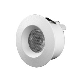 Q-19 Mini Downlight 2700K Pack De 10 Blanc De Designlight - Ce spot encastr&eacute; est id&eacute;al pour une installation dans les embrasures de fen&ecirc;tres et les meubles hauts, avec une profondeur d'encastrement minimale de seulement 19 mm.