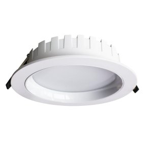 City Downlight 16/20/24W Blanc De Designlight - La temp&eacute;rature de couleur est r&eacute;gl&eacute;e par une commande sur le c&acirc;ble entre le driver et le luminaire, simplifiant ainsi le r&eacute;glage lors de l'installation.