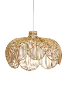 Belle Ø53 Nature De PR Home - Fabriqu&eacute;e &agrave; partir de mat&eacute;riaux naturels, la lampe peut pr&eacute;senter des variations de couleur et de forme, et sa couleur peut &eacute;voluer avec le temps, ce qui fait partie de son charme et de son authenticit&eacute;.