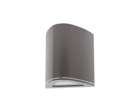 Trius I Gris lampe d’extérieur De Westal - Bornier à connexion rapide et doubles débouchures pour câbles externes et routage.