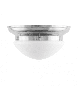 Fröding 300 Nickel De Karlskrona lampfabrik - Lampan &auml;r f&ouml;rsedd med tre ljusk&auml;llor f&ouml;r en j&auml;mnare och behagligare ljusbild, vilket &auml;r s&auml;rskilt viktigt vid anv&auml;ndandet av slipade kristallglas.