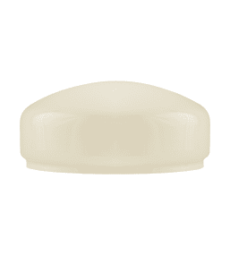 Flat Table Lamp Glass Shade 235 Blanc cassé De Karlskrona lampfabrik - 