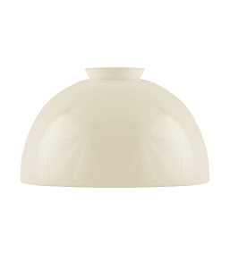 Dome Glass Shade 60/170 Blanc cassé De Karlskrona lampfabrik - 