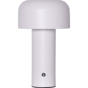 Bobby 22cm Blanc portable De Star Trading - Lampe de table d'intérieur rechargeable élégante avec trois options de température de couleur (blanc chaud, blanc froid et lumière du jour).