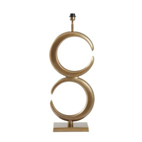 Lune 86cm Bronze pied de lampe De Light & Living - 