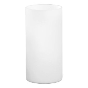 Geo 20cm Blanc lampe de table De Eglo - Le verre dépoli contribue à la diffusion de la lumière.