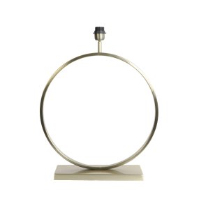 Liva 62cm Or pied de lampe De Light & Living - Son design rond et raffiné lui confère une allure sophistiquée et intemporelle, créant une ambiance luxueuse dans votre intérieur.