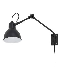 Jili 53cm Noir De Bloomingville - Id&eacute;ale comme &eacute;clairage de travail au bureau ou comme lampe de lecture pratique dans votre coin pr&eacute;f&eacute;r&eacute;, Jili allie fonctionnalit&eacute; et forme simple et &eacute;l&eacute;gante&nbsp;: une solution astucieuse pour un &eacute;clairage concentr&eacute; et &eacute;l&eacute;gant &agrave; la fois.