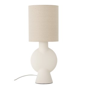 Sergio 55cm Blanc naturel De Bloomingville - La lampe de table Sergio de Bloomingville est une lampe polyvalente et &eacute;l&eacute;gante, &agrave; la forme minimaliste, inspir&eacute;e du design nordique.