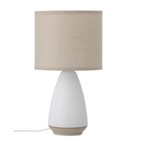 Paprica 28cm Blanc De Bloomingville - Id&eacute;ale sur une &eacute;tag&egrave;re, sur une biblioth&egrave;que ou comme petite veilleuse pr&egrave;s du lit, elle diffuse une lumi&egrave;re agr&eacute;able et une touche de personnalit&eacute; malgr&eacute; sa petite taille.