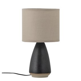 Paprica 28cm Noir De Bloomingville - Id&eacute;ale sur une biblioth&egrave;que, une &eacute;tag&egrave;re ou comme petite veilleuse pr&egrave;s du lit, elle diffuse une lumi&egrave;re agr&eacute;able et une touche de personnalit&eacute; malgr&eacute; sa petite taille.