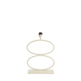 Stelius 42cm Blanc crémeux pied de lampe De Light & Living - 
