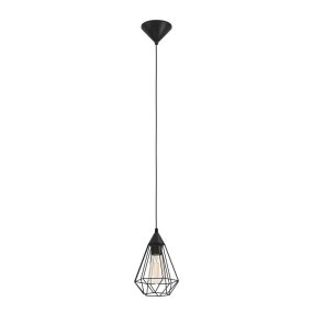 Tarbes Ø17 Noir De Eglo - Parfait pour cr&eacute;er une ambiance tendance et minimaliste au-dessus de la cuisine, de la table &agrave; manger ou du couloir.