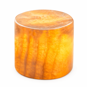 Marble 8cm Beige De Unison - Le marbre est un bel &eacute;l&eacute;ment d&eacute;coratif pour une table, une fen&ecirc;tre ou une &eacute;tag&egrave;re, et diffuse une lumi&egrave;re agr&eacute;able dans toute la pi&egrave;ce.