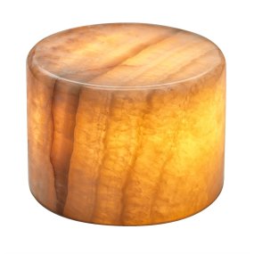 Marble 6cm Beige De Unison - Le marbre est un bel &eacute;l&eacute;ment d&eacute;coratif pour une table, une fen&ecirc;tre ou une &eacute;tag&egrave;re, et diffuse une lumi&egrave;re agr&eacute;able dans toute la pi&egrave;ce.
