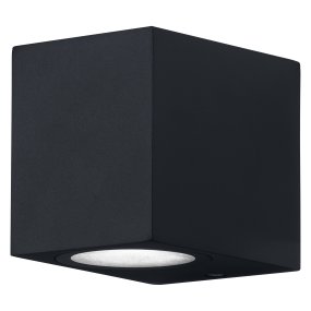 Square Down Noir lampe d’extérieur De Ledvance - Il est r&eacute;sistant aux intemp&eacute;ries et au vent et est donc parfait pour les fa&ccedil;ades, les entr&eacute;es et les terrasses.