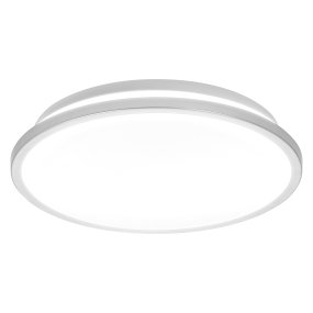 LED Bath Ø30 Chrome lampe de salle de bain De Ledvance - F&auml;rgtemperaturen g&aring;r att justera mellan 3000K varmvitt ljus och 4000K kallvitt ljus genom att trycka snabbt tv&aring; g&aring;nger p&aring; din v&auml;ggstr&ouml;mbrytare.