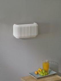 Plaster Routes 25cm Blanc applique murale De Ledvance - Plaster Routes &auml;r en modern v&auml;gglampa gjord av gips.