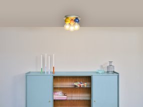 Bubble Ø25cm Multicolore plafonnier De Ledvance - Le plafonnier Bubble, à la fois ludique et original, apporte couleur et personnalité à n'importe quelle pièce.