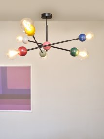 Bubble 70cm Multicolore plafonnier De Ledvance - Il est recommand&eacute; de le placer dans la chambre ou le salon.