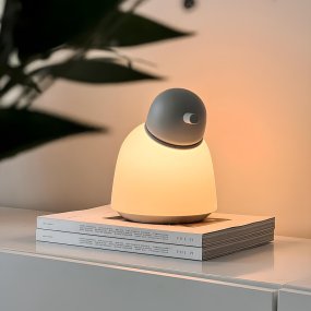 Bird 22cm Sable De Belid - La lampe est fournie avec un câble de 2,3 m et une prise secteur.