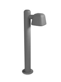 Boo 90cm Gris graphite bornes De Belid - Boo est une lampe intemporelle alliant formes organiques et savoir-faire su&eacute;dois.