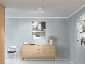 Cato 5 Blanc mat spot De Belid - Cato est un spot en m&eacute;tal disponible en plusieurs mod&egrave;les et coloris.