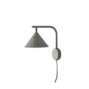 Rain 25cm Gris applique murale De CO Bankeryd - L'applique murale Rain est parfaite dans le salon à côté d'un canapé ou d'un fauteuil, ainsi que dans le couloir ou au-dessus d'un buffet, où elle donne à la pièce un look moderne.