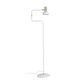 Ray Blanc chaud lampadaire De CO Bankeryd - Le lampadaire Ray est conçu pour être placé à côté du canapé ou d'un fauteuil préféré, à côté du lit ou dans le bureau à domicile.