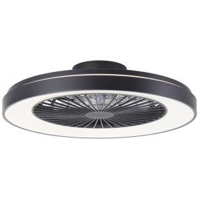 Mazzaro Ø58 Noir De Brilliant - Son design noir et blanc raffin&eacute; s'int&egrave;gre parfaitement aux int&eacute;rieurs modernes et devient un &eacute;l&eacute;ment d&eacute;coratif de choix dans les salons, les chambres et les bureaux.